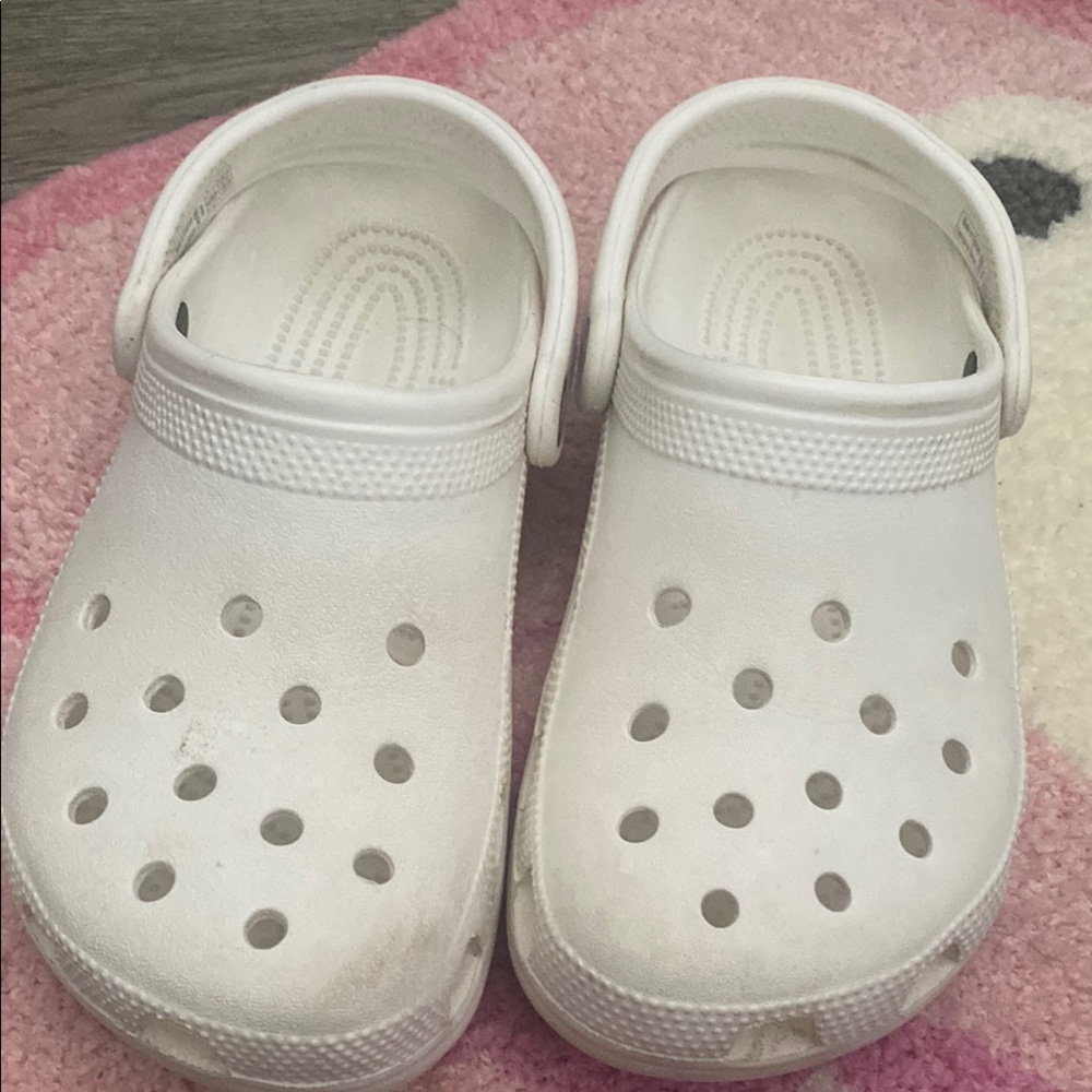 White crocs